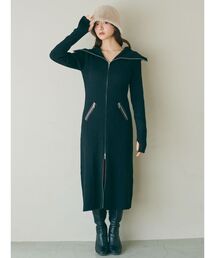 dazzlin（ダズリン）の「WZIPマルチスタイルワンピース（ワンピース）」