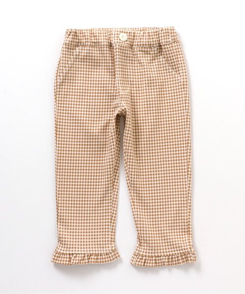 apres les cours(アプレレクール)の「【WEB限定】裾フリル/7days Style pants(その他パンツ・キッズ・インディゴブルー/ドット/チェック・110/80/100/120/130/90)」の11枚目の写真