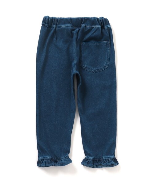 apres les cours(アプレレクール)の「【WEB限定】裾フリル/7days Style pants(その他パンツ・キッズ・インディゴブルー/ドット/チェック・110/80/100/120/130/90)」の8枚目の写真