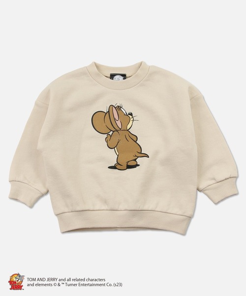 JAM & LINK（ジャムアンドリンク）の「TOM&JERRY / トムアンドジェリー トレーナー（スウェット・キッズ・B/D/C/A・80ｃｍ/90cm/100cm/110cm/120cm/130cm/140cm）」の2枚目の写真