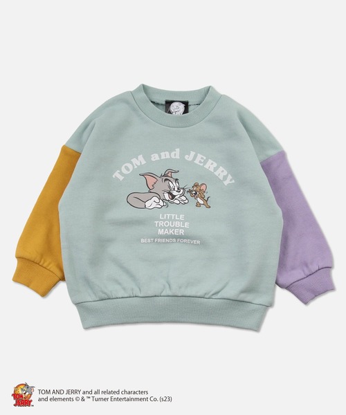 JAM & LINK（ジャムアンドリンク）の「TOM&JERRY / トムアンドジェリー トレーナー（スウェット・キッズ・B/D/C/A・80ｃｍ/90cm/100cm/110cm/120cm/130cm/140cm）」の4枚目の写真
