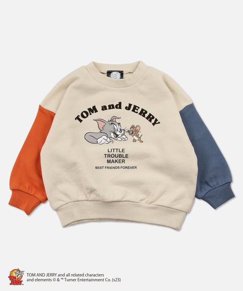 JAM & LINK（ジャムアンドリンク）の「TOM&JERRY / トムアンドジェリー トレーナー（スウェット・キッズ・B/D/C/A・80ｃｍ/90cm/100cm/110cm/120cm/130cm/140cm）」の7枚目の写真