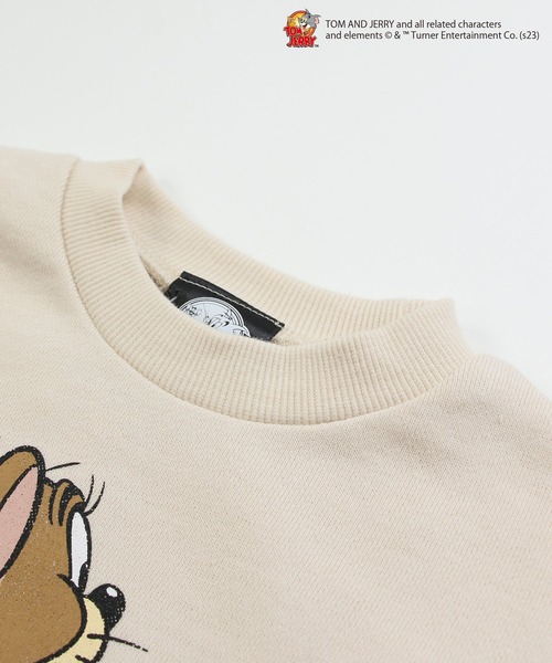 JAM & LINK（ジャムアンドリンク）の「TOM&JERRY / トムアンドジェリー トレーナー（スウェット・キッズ・B/D/C/A・80ｃｍ/90cm/100cm/110cm/120cm/130cm/140cm）」の9枚目の写真