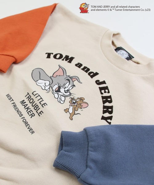 JAM & LINK（ジャムアンドリンク）の「TOM&JERRY / トムアンドジェリー トレーナー（スウェット・キッズ・B/D/C/A・80ｃｍ/90cm/100cm/110cm/120cm/130cm/140cm）」の15枚目の写真