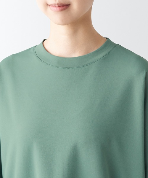 無印良品（ムジルシリョウヒン）の「〔MUJI WALKER〕ＵＶカット乾きやすいスウェットワンピース（ワンピース・レディース・アイボリー/ライトグリーン/ライトイエロー/ダークグレー・XS/L/M/XL/XXL/S）」の22枚目の写真