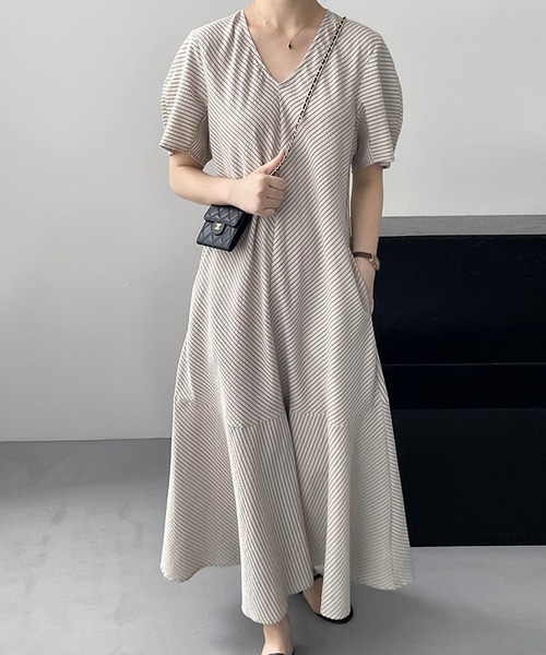BANICO(バニコ)の「【BANICO】ストライプロングシャツワンピース(ワンピース・レディース・その他1・MEDIUM/LARGE)」の5枚目の写真