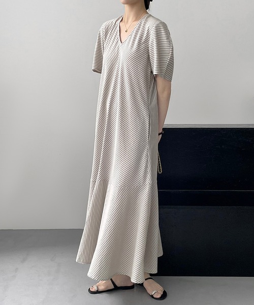 BANICO(バニコ)の「【BANICO】ストライプロングシャツワンピース(ワンピース・レディース・その他1・MEDIUM/LARGE)」の9枚目の写真