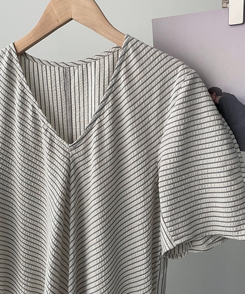 BANICO(バニコ)の「【BANICO】ストライプロングシャツワンピース(ワンピース・レディース・その他1・MEDIUM/LARGE)」の21枚目の写真