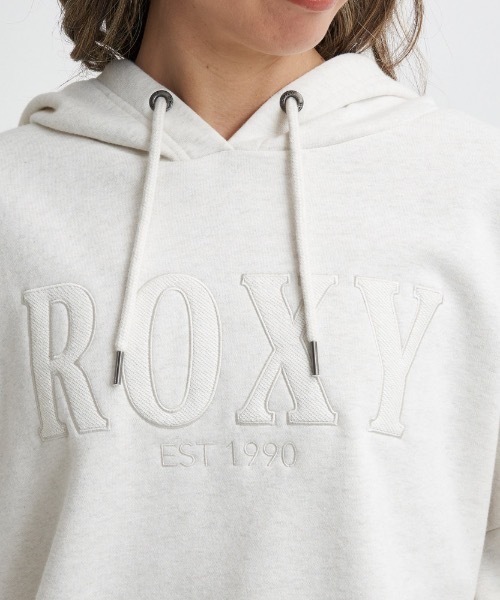 ROXY(ロキシー)の「JIVY HOODIE/ロキシー裏起毛オーバーサイズシルエットシンプルプルオーバーパーカー・フーディ(スウェット・レディース・ブラック/グリーン/グレー・SMALL/LARGE/MEDIUM/X-LARGE)」の10枚目の写真