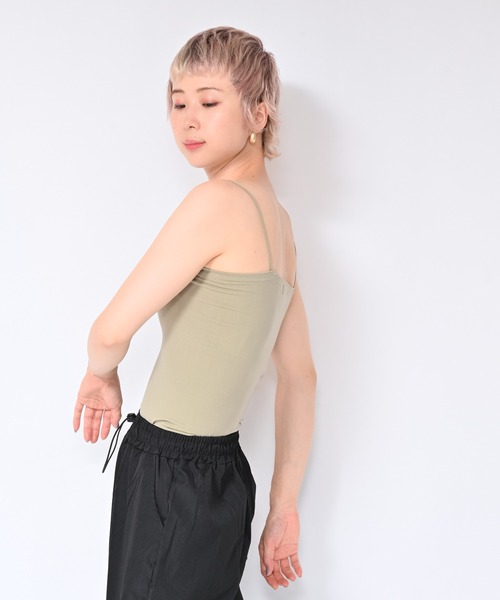 Alite cloth(アリーテクロス)の「パッド付チューブトップ(チューブトップ・レディース・モカ/ホワイト/グリーン/ブラック/ピンク・FREE)」の20枚目の写真