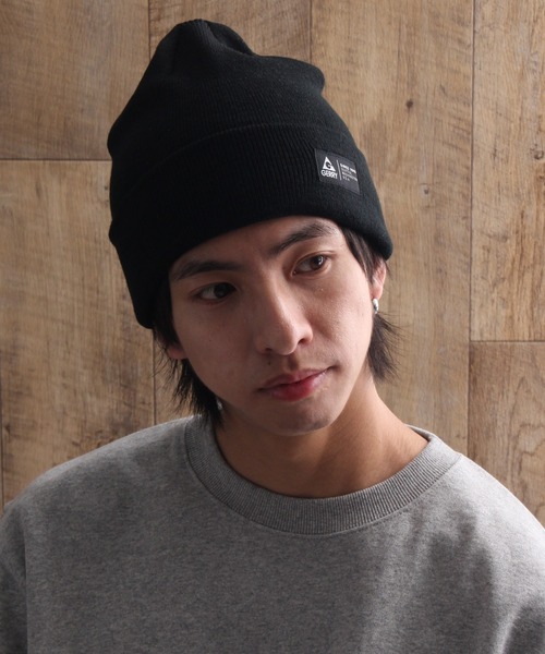 GERRY（ジェリー）の「【GERRY/ジェリー】ワンポイント ロゴネーム ニットキャップ(撥水)（ニットキャップ/ビーニー・メンズ・ブラック/カーキ/チャコールグレー・FREE）」の14枚目の写真