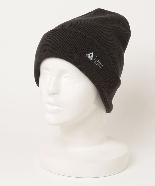 GERRY（ジェリー）の「【GERRY/ジェリー】ワンポイント ロゴネーム ニットキャップ(撥水)（ニットキャップ/ビーニー・メンズ・ブラック/カーキ/チャコールグレー・FREE）」の6枚目の写真