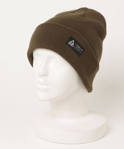 GERRY（ジェリー）の「【GERRY/ジェリー】ワンポイント ロゴネーム ニットキャップ(撥水)（ニットキャップ/ビーニー・メンズ・ブラック/カーキ/チャコールグレー・FREE）」の5枚目の写真