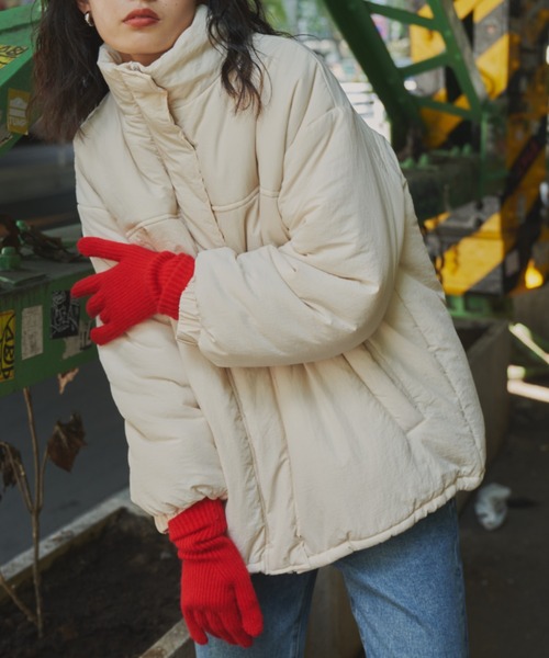 Auntie Rosa Holiday(アンティローザホリデー)の「リブグローブ / スマホタッチ対応(手袋・レディース・チャコールグレー/ブラック/ブルー/イエロー/レッド・FREE)」の19枚目の写真