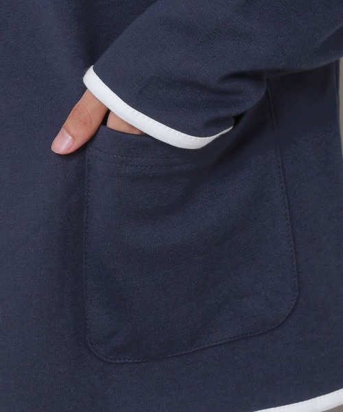 3.3 Field Trip （3.3フィールドトリップ）の「3.3 Field Trip／LINE カーディガン（カーディガン/ボレロ・メンズ・ネイビー/ブラック・FREE）」の18枚目の写真