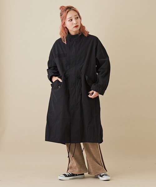 CUBE SUGAR（キューブシュガー）の「ピケストレッチトラックパンツ（その他パンツ・レディース・ベージュ/ネイビー/ブラウン/マルチ・M）」の8枚目の写真