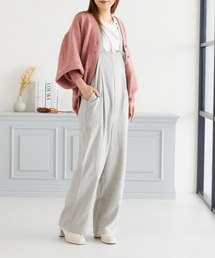 acro（アクロ）の「ツイードサロペット/AC3314（つなぎ/オールインワン）」