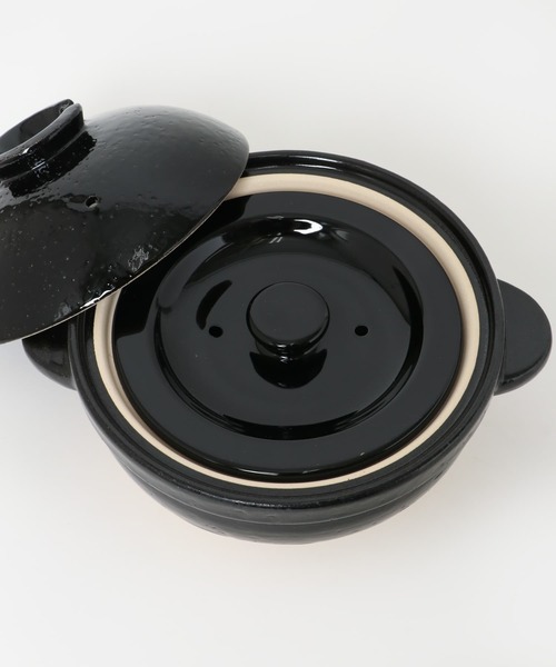 URBAN RESEARCH DOORS（アーバンリサーチドアーズ）の「『WEB限定』長谷園　かまどさん三合炊き（鍋/フライパン・レディース・ブラック・-）」の9枚目の写真