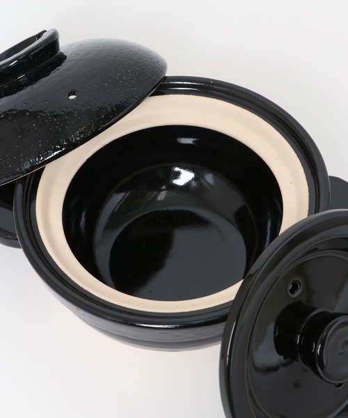 URBAN RESEARCH DOORS（アーバンリサーチドアーズ）の「『WEB限定』長谷園　かまどさん三合炊き（鍋/フライパン・レディース・ブラック・-）」の10枚目の写真