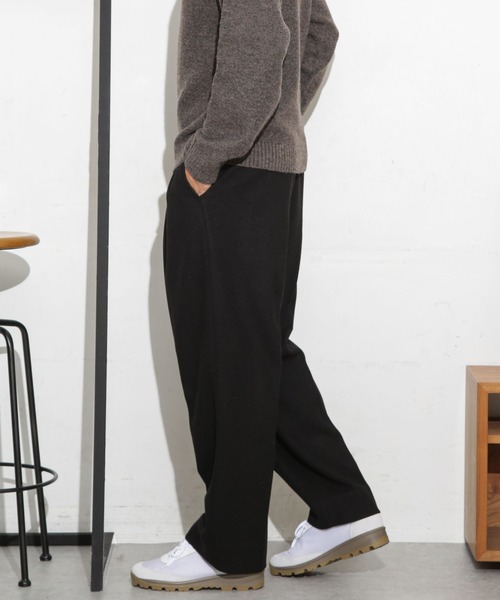セール】テックメルトン2タックワイドパンツ（その他パンツ）｜NANO