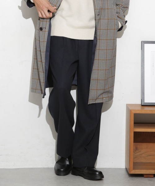 セール】テックメルトン2タックワイドパンツ（その他パンツ）｜NANO