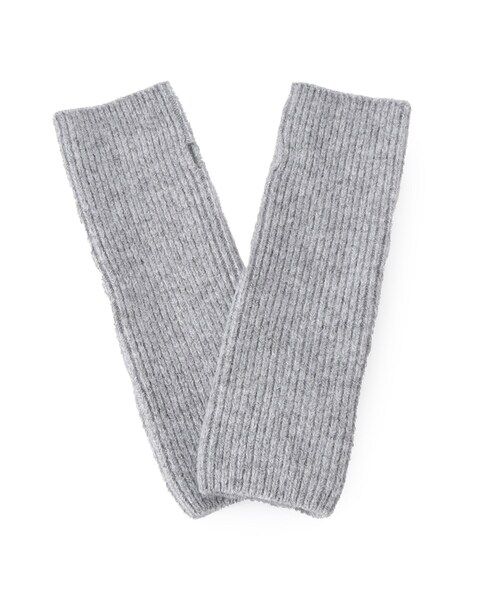UNTITLED（アンタイトル）の「◆リサイクルニットアームウォーマー（手袋・レディース・グレー/ナチュラル・99）」の2枚目の写真