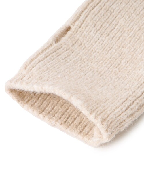 UNTITLED（アンタイトル）の「◆リサイクルニットアームウォーマー（手袋・レディース・グレー/ナチュラル・99）」の6枚目の写真