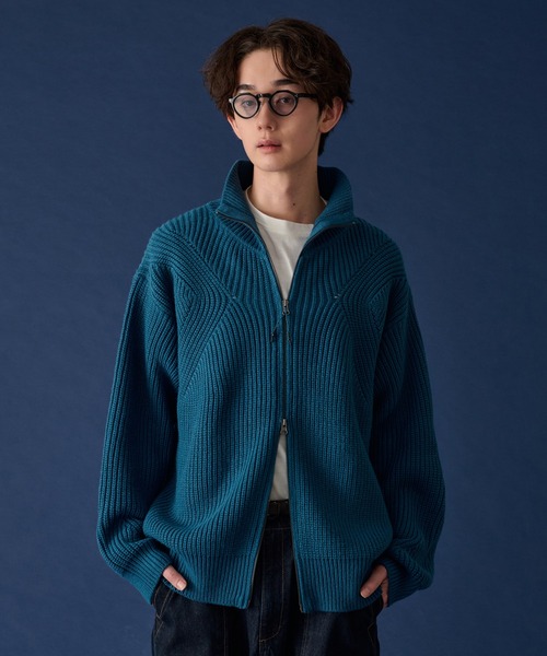 WETTEMPT（ウィテンプト）の「WOOL MIXED DRIVES KNIT /ウールミックス 