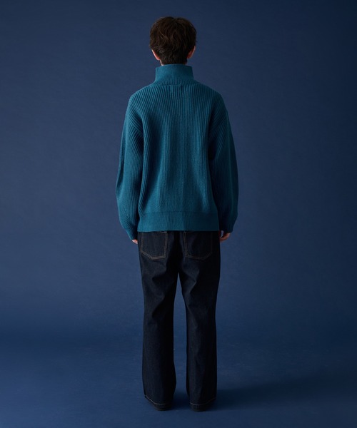 WETTEMPT（ウィテンプト）の「WOOL MIXED DRIVES KNIT /ウールミックス 