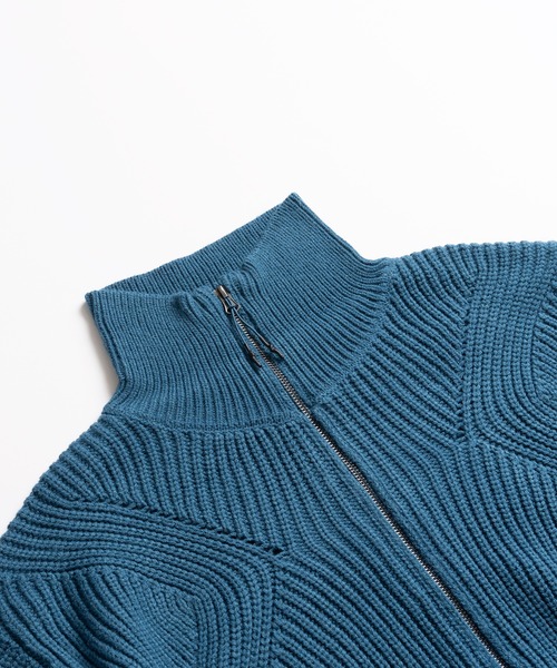 WETTEMPT（ウィテンプト）の「WOOL MIXED DRIVES KNIT /ウールミックス 