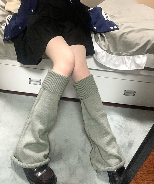 【新品未使用】英国ロイヤルバレエ　グレー レッグウォーマー 新品未使用】英国ロイヤルバレエ グレー レッグウォーマー Long