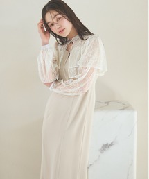 mysty woman | レースボレロキャミワンピース2P　104179(ドレス)