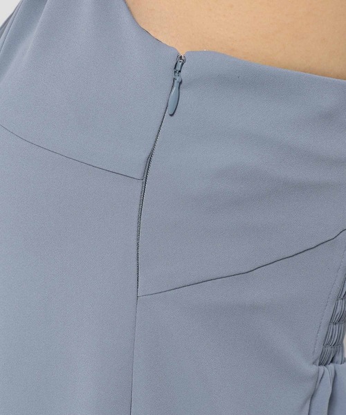 mysty woman（ミスティウーマン）の「レースボレロキャミワンピース2P　104179（ドレス・レディース・ブルー系その他/アイボリー/ブラック・FREE）」の9枚目の写真