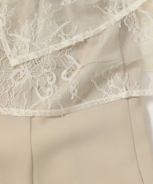 mysty woman（ミスティウーマン）の「レースボレロキャミワンピース2P　104179（ドレス・レディース・ブルー系その他/アイボリー/ブラック・FREE）」の11枚目の写真