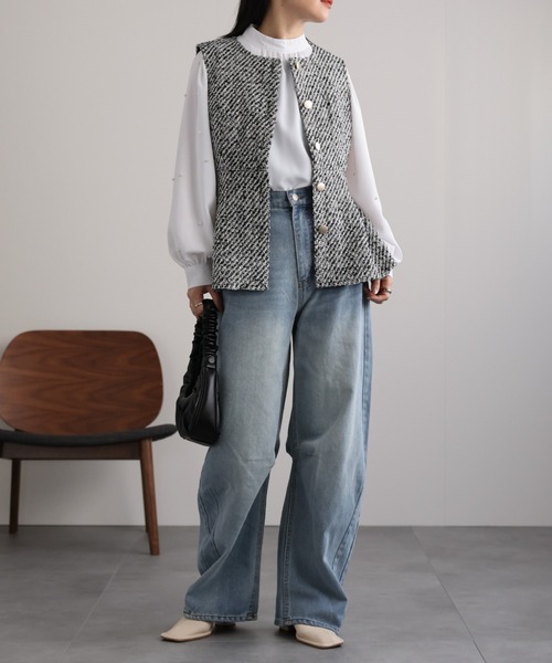 model:162cm  着用サイズ:FREE