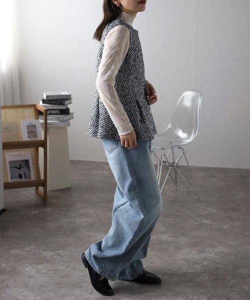 model:162cm  着用サイズ:FREE
