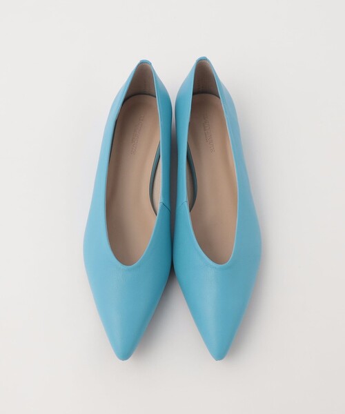 BEAUTY&YOUTH UNITED ARROWS（ビューティーアンドユースユナイテッドアローズ）の「メタルクリップ ポインテッド フラットシューズ -2WAY-（バレエシューズ・レディース・ブラック/ターコイズブルー/ホワイト・37/38/36/36h/37h）」の11枚目の写真