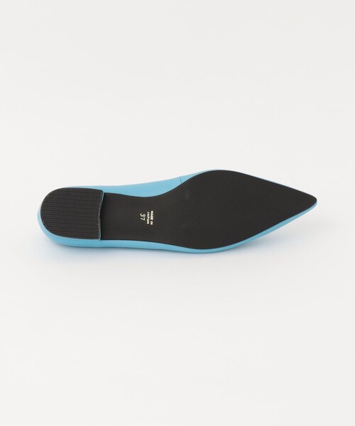 BEAUTY&YOUTH UNITED ARROWS（ビューティーアンドユースユナイテッドアローズ）の「メタルクリップ ポインテッド フラットシューズ -2WAY-（バレエシューズ・レディース・ブラック/ターコイズブルー/ホワイト・37/38/36/36h/37h）」の14枚目の写真