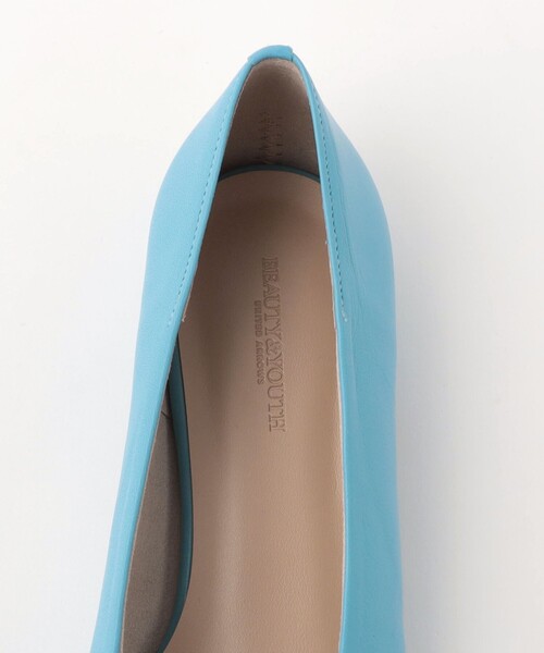 BEAUTY&YOUTH UNITED ARROWS（ビューティーアンドユースユナイテッドアローズ）の「メタルクリップ ポインテッド フラットシューズ -2WAY-（バレエシューズ・レディース・ブラック/ターコイズブルー/ホワイト・37/38/36/36h/37h）」の15枚目の写真