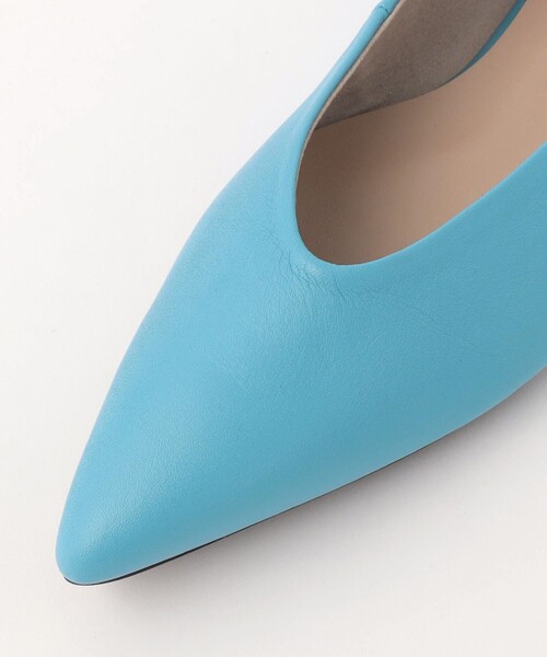 BEAUTY&YOUTH UNITED ARROWS（ビューティーアンドユースユナイテッドアローズ）の「メタルクリップ ポインテッド フラットシューズ -2WAY-（バレエシューズ・レディース・ブラック/ターコイズブルー/ホワイト・37/38/36/36h/37h）」の16枚目の写真