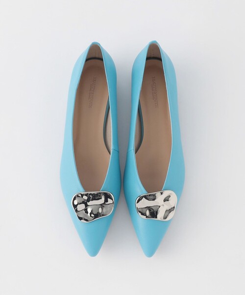 BEAUTY&YOUTH UNITED ARROWS（ビューティーアンドユースユナイテッドアローズ）の「メタルクリップ ポインテッド フラットシューズ -2WAY-（バレエシューズ・レディース・ブラック/ターコイズブルー/ホワイト・37/38/36/36h/37h）」の20枚目の写真