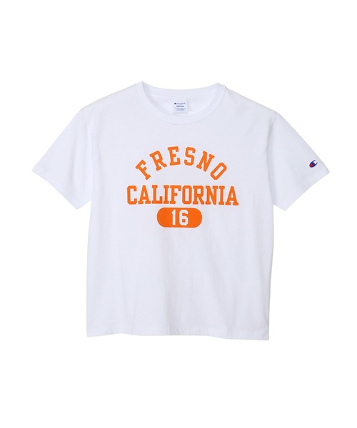 Champion(チャンピオン)の「【Champion/チャンピオン】レディース ベーシック ショートスリーブTシャツ(Tシャツ/カットソー・レディース・ホワイト/その他35/ネイビー/グレー・LARGE/MEDIUM)」の11枚目の写真