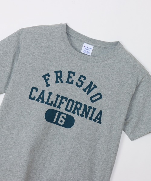 Champion(チャンピオン)の「【Champion/チャンピオン】レディース ベーシック ショートスリーブTシャツ(Tシャツ/カットソー・レディース・ホワイト/その他35/ネイビー/グレー・LARGE/MEDIUM)」の16枚目の写真