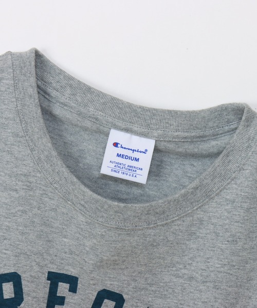 Champion(チャンピオン)の「【Champion/チャンピオン】レディース ベーシック ショートスリーブTシャツ(Tシャツ/カットソー・レディース・ホワイト/その他35/ネイビー/グレー・LARGE/MEDIUM)」の17枚目の写真
