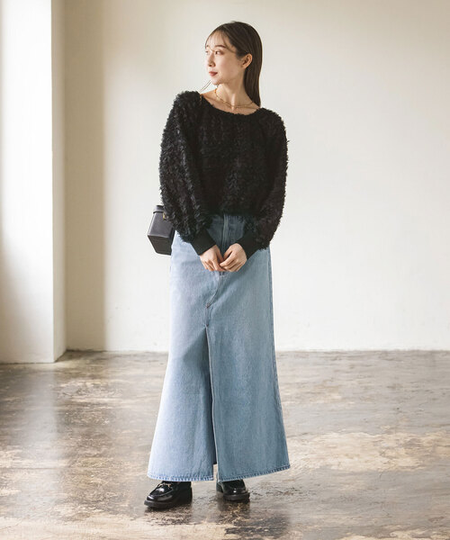 Noble NEEDBY heritage KATHY デニムスカート NEED BY heritage/ニードバイヘリテージ KATHY（デニムスカート