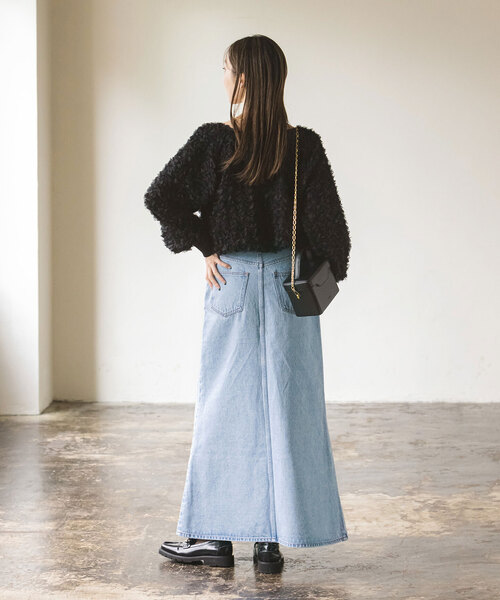 Noble NEEDBY heritage KATHY デニムスカート NEEDBY heritage スカート デニム NEED BY heritage/ニードバイ