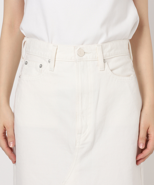 NEEDBY heritage（ニードバイヘリテージ）の「NEED BY heritage/ニードバイヘリテージ KATHY（デニムスカート・レディース・サックスブルー/ホワイト・24/25/26/23）」の20枚目の写真