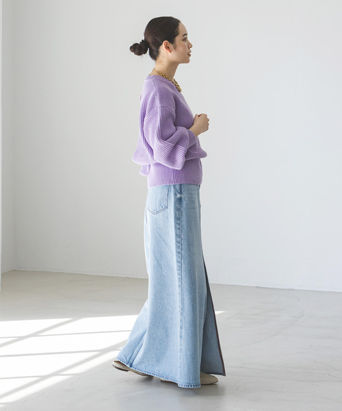 ②ヒデ NEED BY heritage/ニードバイヘリテージ KATHY（デニムスカート