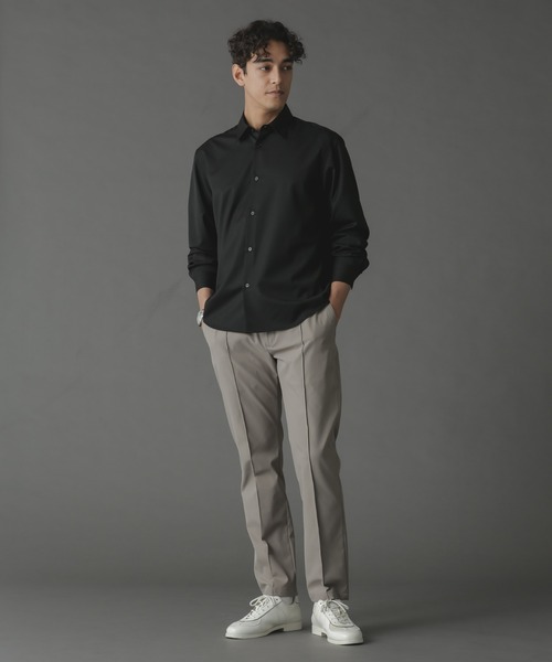 NANO universe（ナノユニバース）の「「N TROUSERS」ECOPET(R)イージーパンツ（その他パンツ・メンズ・グレー/ネイビー・S/M/L）」の21枚目の写真