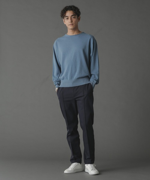 NANO universe（ナノユニバース）の「「N TROUSERS」ECOPET(R)イージーパンツ（その他パンツ・メンズ・グレー/ネイビー・S/M/L）」の5枚目の写真